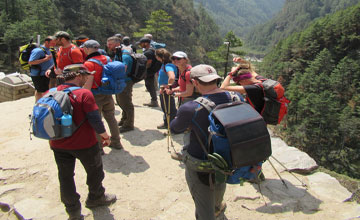 Day hiking tour in Nepal