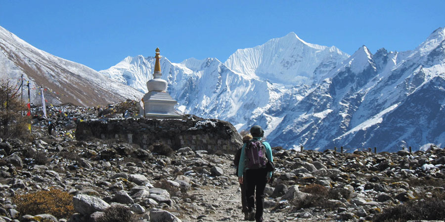 Langtang valley trek Nepal 